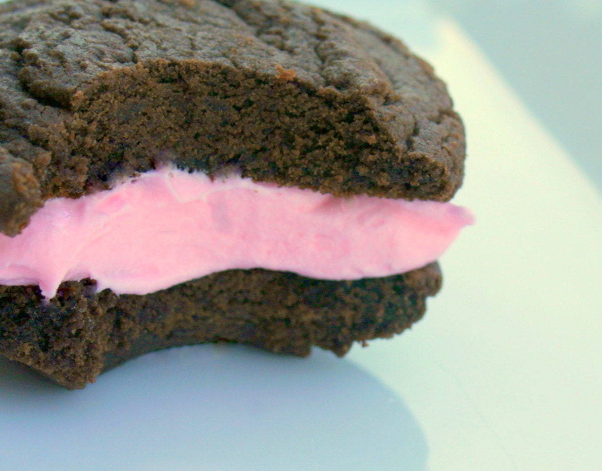 Blissful LOVE Brownie Strawberry Buttercreme Cookie-Wiches -1/2 Dozen