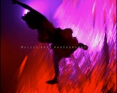 Fine Art Photography Print - Purple Fuerza - 4" x 6" Wall Art Home Decor