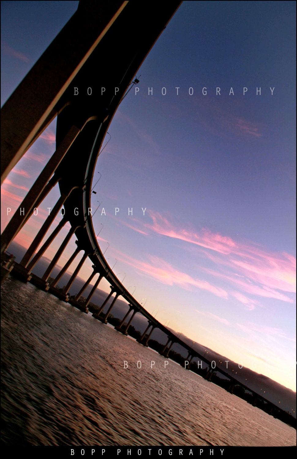 Fine Art Photography Print - Purple Skies - 4" x 6" Wall Art Home Decor