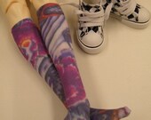 BJD The girl with the Dragon Tattoo knee highs