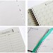 All Year Round Timeless Journal (Self filled dates, months & years, fabric wrapped) - Japanese Wave