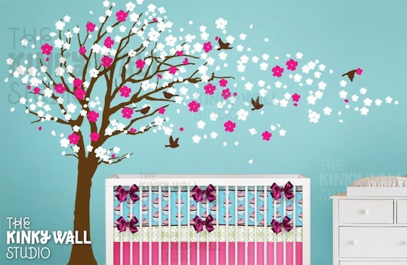 Wall Decals - Cherry Blossom Tree Wall Decal