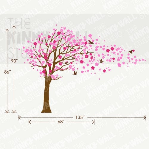 Kids Wall Decal Wall Sticker - Tree Wall Decal - KK126