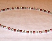 Classic pink freshwater pearl necklace