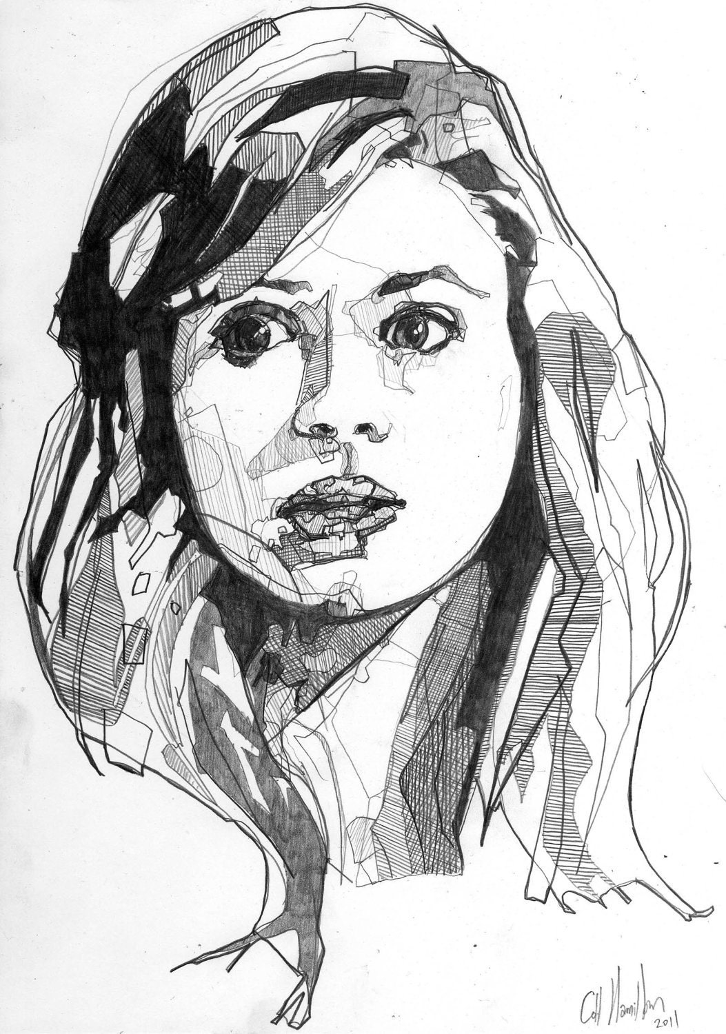 Amy Pond Drawing
