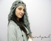 Cyber Monday-fall scarf-Gift guide for her-Fashion gifts-Ready to ship- Grey Crochet Shawl - Fashion- holiday accessories