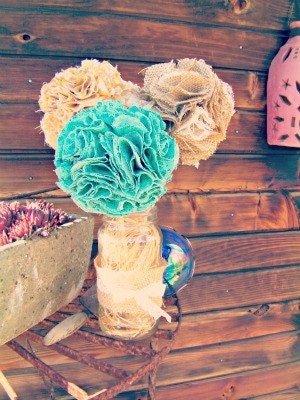 Fabric Pom Bouquet, Customize Colors