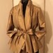 Gold blouse Gold elegant long sleeve jacket-reserved listing WILLIE MASON