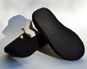 Leather and rubber sole for ballet flat woman handmade add on