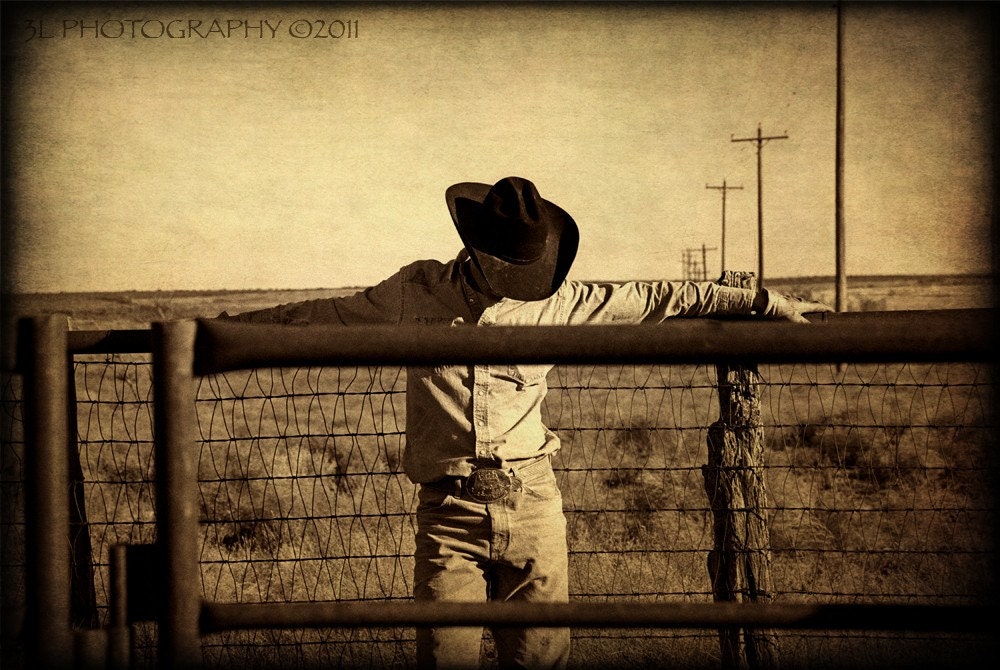 Cowboy Rustic Country Texas Fine Art Photograph Western Art-Southwest Home Decor