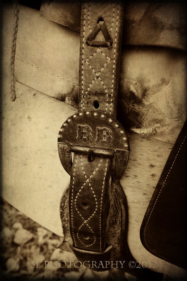 Rustic,Cowboy,Rodeo,Leather,Fine Art Photography Print,Western Home Decor,Southwest Wall Art