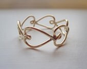 Heka Heart Ring 14K Gold Filled