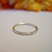 925 Sterling Silver Stacking Hammered Rings