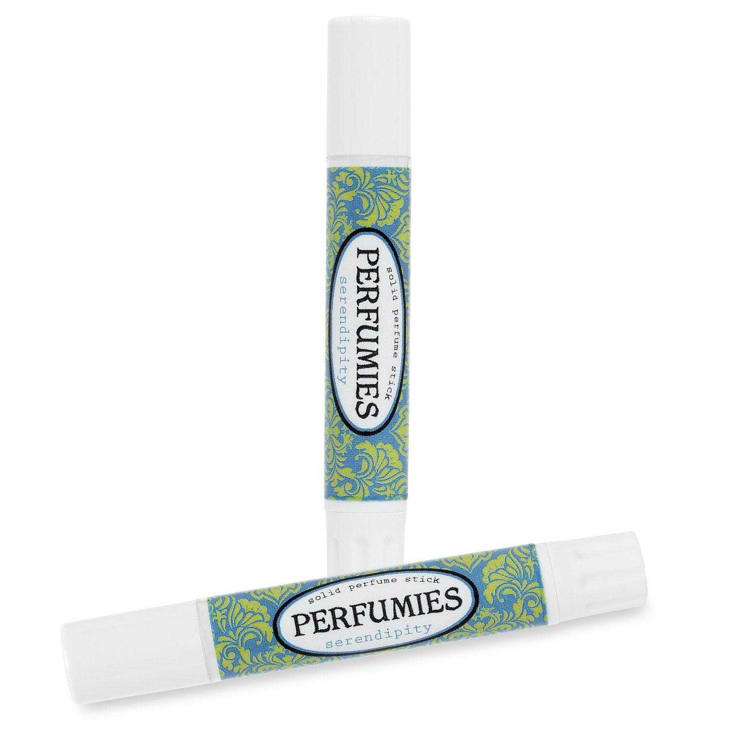 Solid Perfume Stick - SERENDIPITY - Travel Size Fragrance - fresh, spicy, Hyacinth, white musk, pepper, vetiver, iris, amber, patchouli
