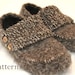 INSTANT DOWNLOAD Knitting PATTERN (pdf file) - Lady Finkaas/Loafers size 6-9
