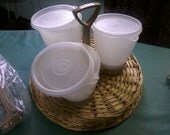 Vintage TupperWare Condiment Caddy