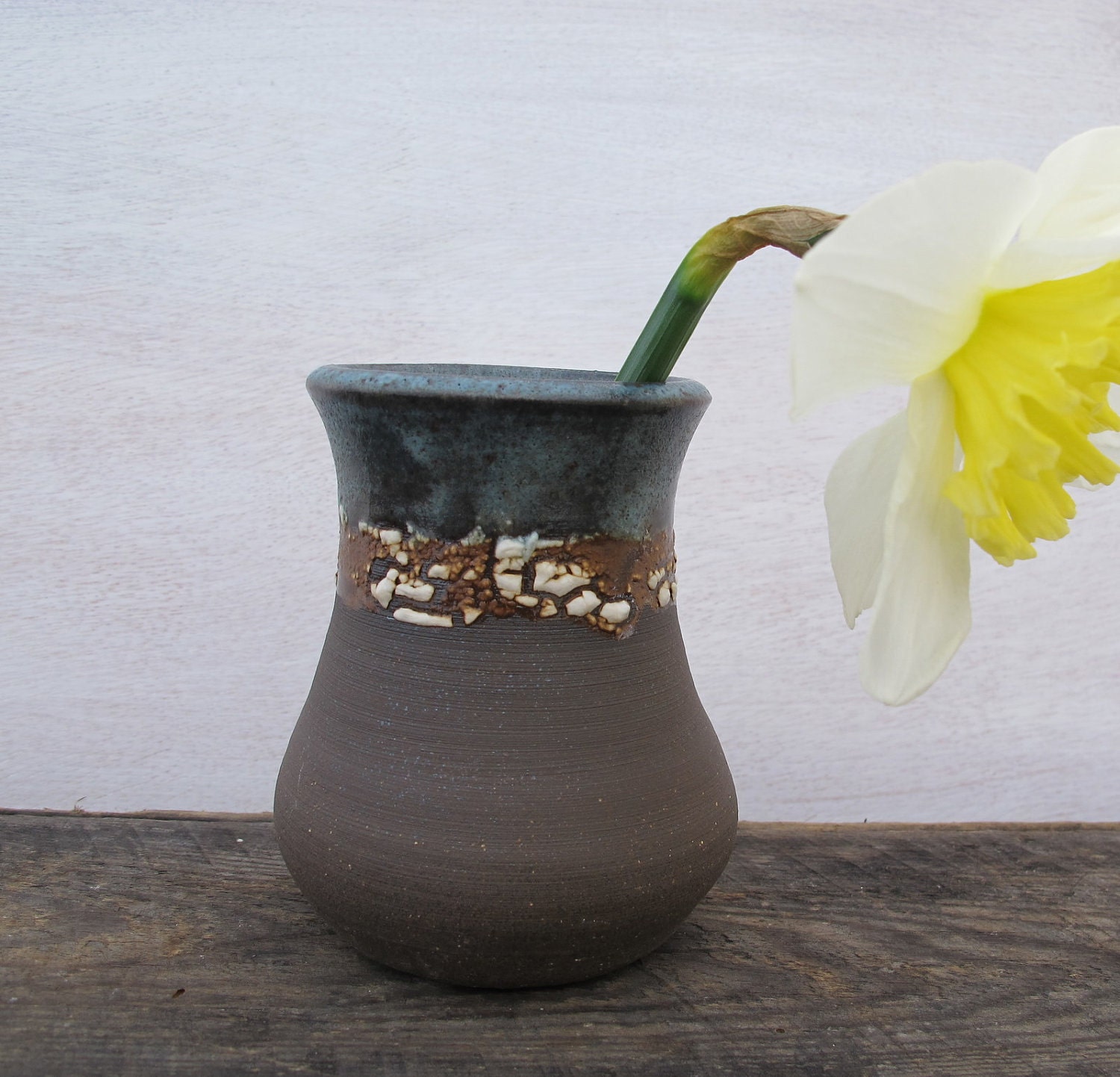 Handmade Stoneware Bud Vase // Ceramic Vase // Home Decor