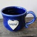 MOM Mug in Royal Blue