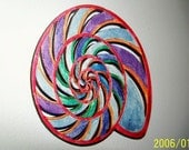 Rainbow SeaShell Magnet