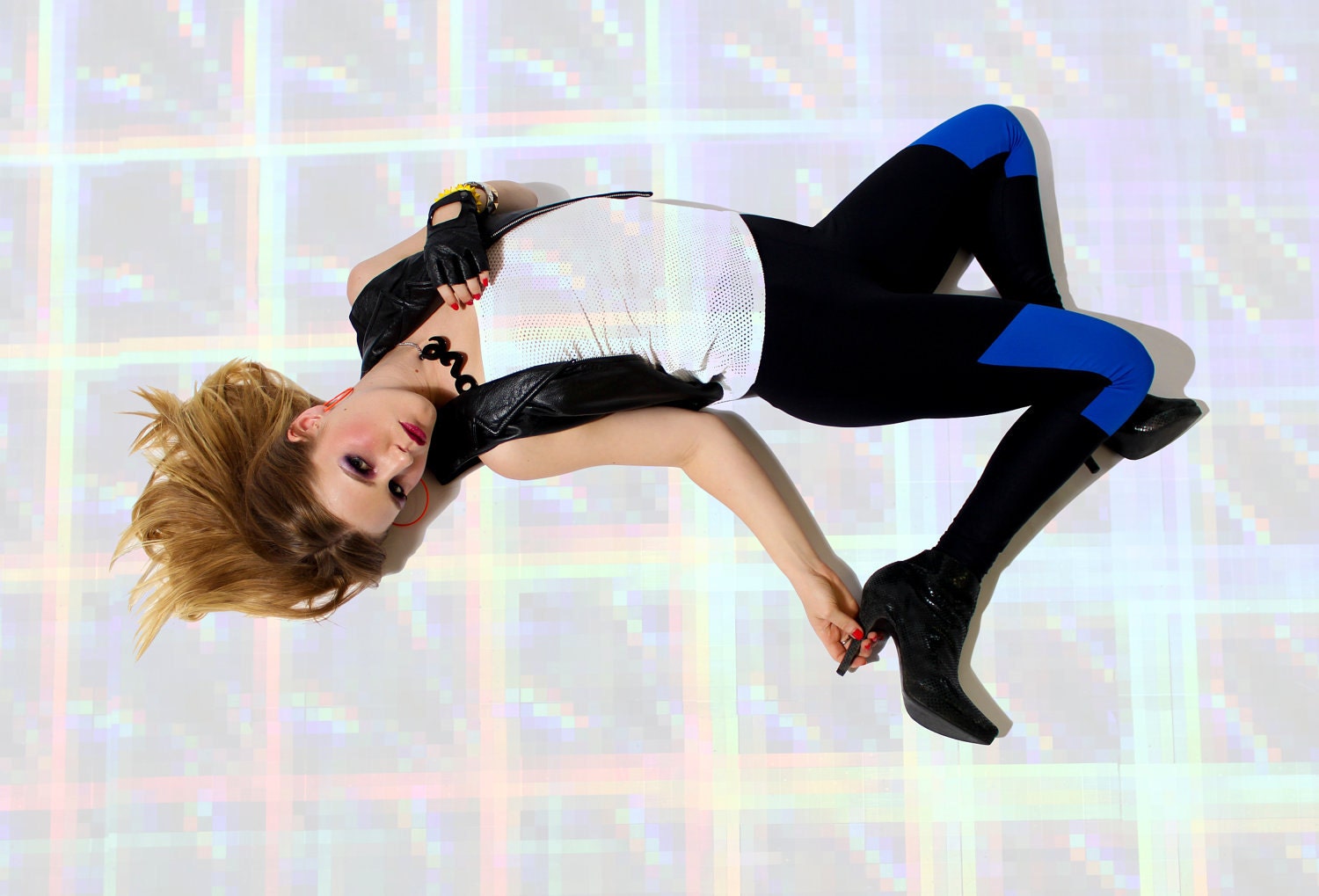 Electric Leggings - Blue