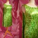 Vintage 1960s Mad Men Bombshell Wiggle Party Dress - 60s Atomic Print Satin - Dramatic Back Drape - For Size Med Cocktail Cuties