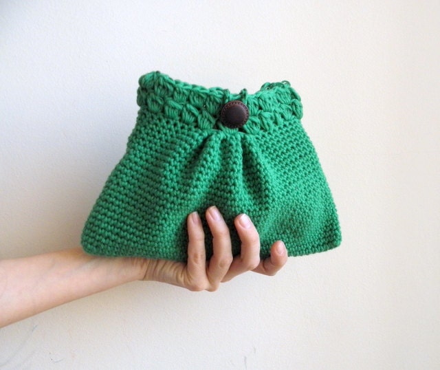PDF crochet PATTERN handbag / purse / clutch / little girl bag - DIY tutorial - Quick and easy gift - Instant download
