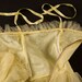 Vintage 1950s Wedding Dress Yellow Tulle Bombshell Cupcake Strapless Bridal Fashions