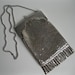Vintage 1970s Whiting Davis Purse Silver Mesh Fringe Shoulder Bag Bridal Fashions