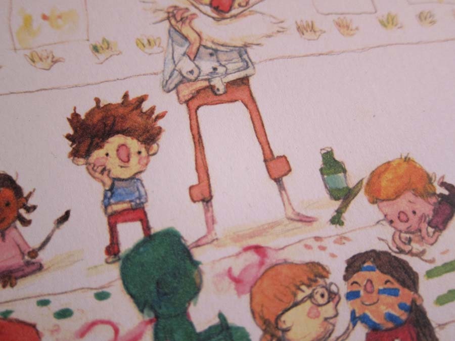 Who loved art class