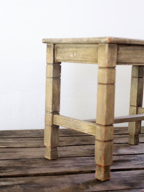 Monterey Stool // Vintage California Ranch Furniture