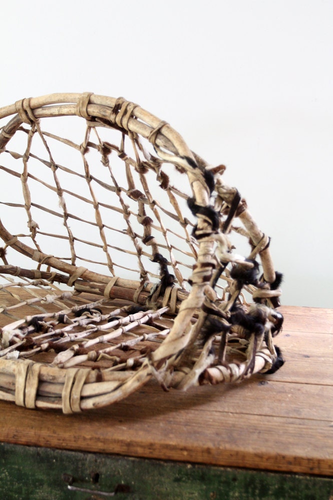 Antique Fishing Basket // Native Basket