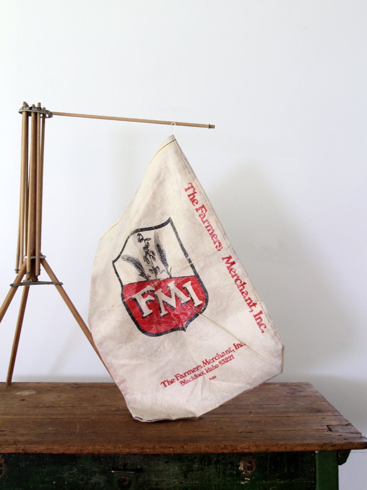 Vintage Farm Sack / Farmers Merchant