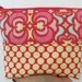 Sale-Amy Butler design Large zipper Cosmetic/accessory Pouch