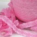 5yds Elastic Lace Baby Headbands 1/2 inch - 12mm - Pink Elastic Stretch Lace Trim