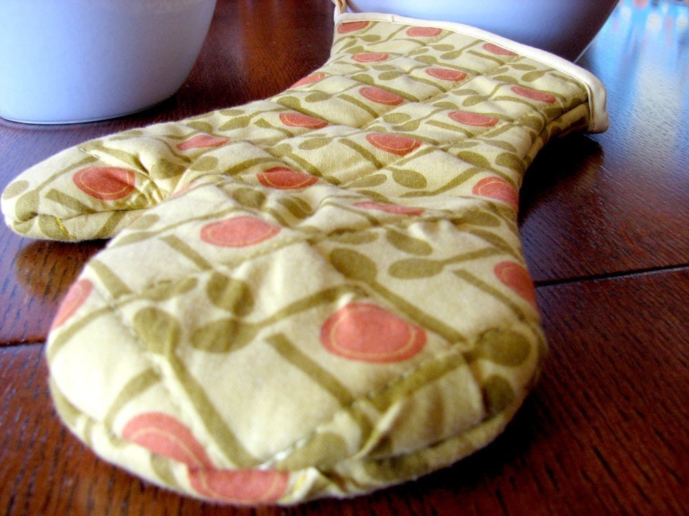 Quilted Oven Mitt