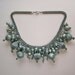 Vintage Belly Dancer Beaded Dangle Necklace - Delicious Chunky Oversize Beads