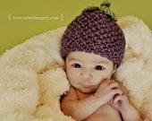 Eggplant Hat