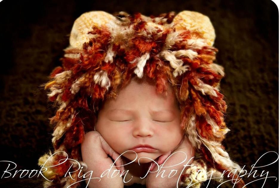 Little Lion Earflap Hat FREE SHIPPING