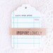 Library Xo Journaling Tags - Large