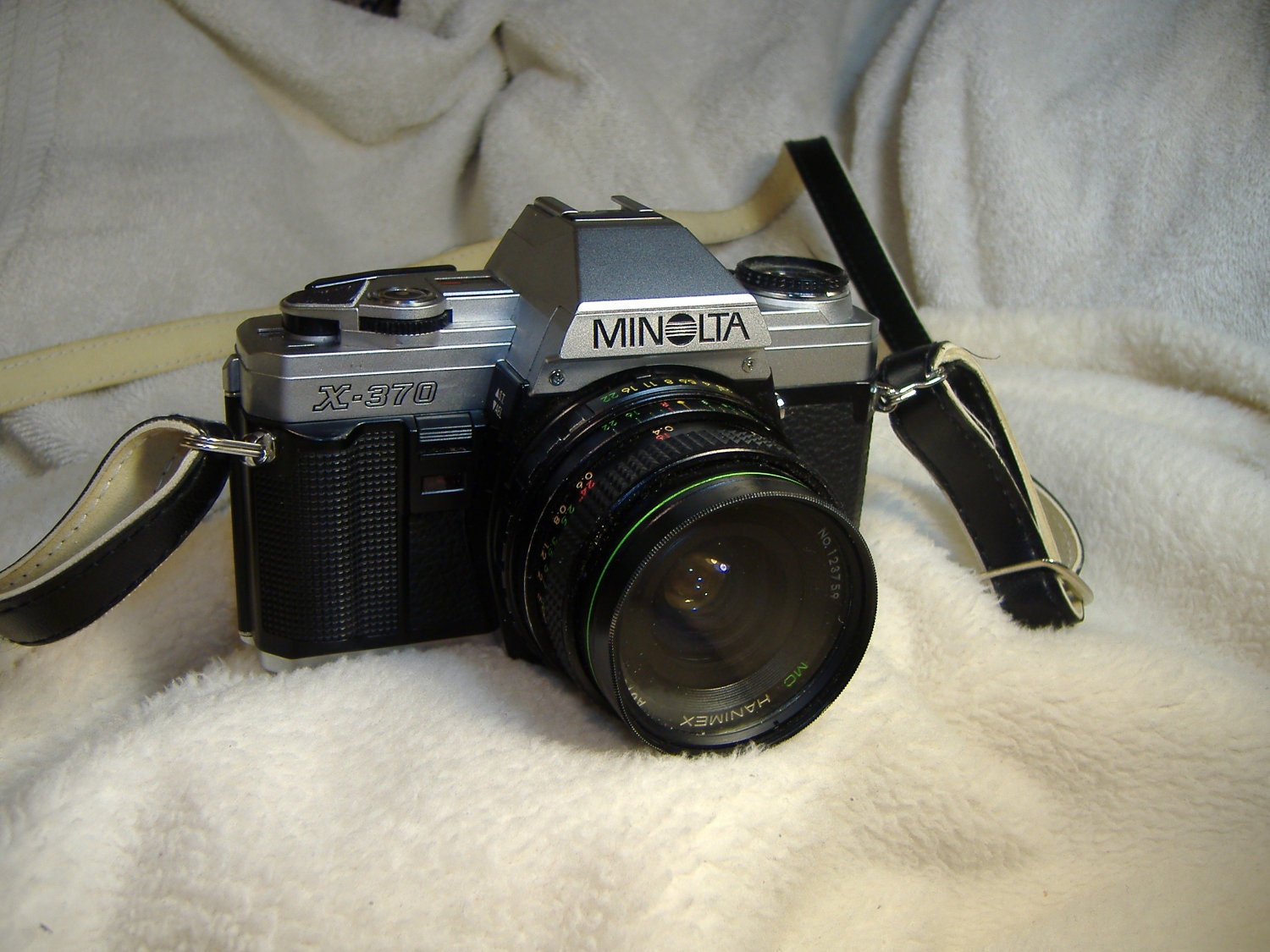 Vintage 1970s Minolta X-370 SLR Camera