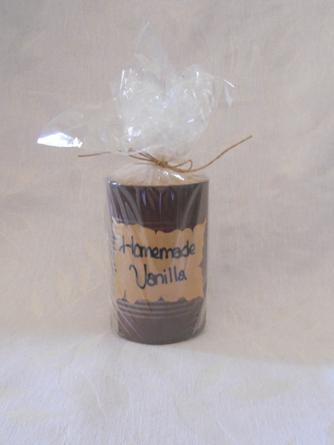 22 oz. - Homemade Vanilla Scented Pure Soy Candle