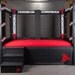 Throwdown MMA Cage Bed Sports Themed Furniture Twin, Full, Queen, King