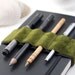 Back to School / Journal Bandolier / Green Suede