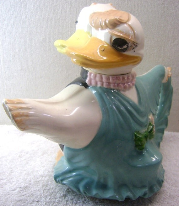 Dancing Ducks Novelty Teapot by HobartCollectables on Etsy
