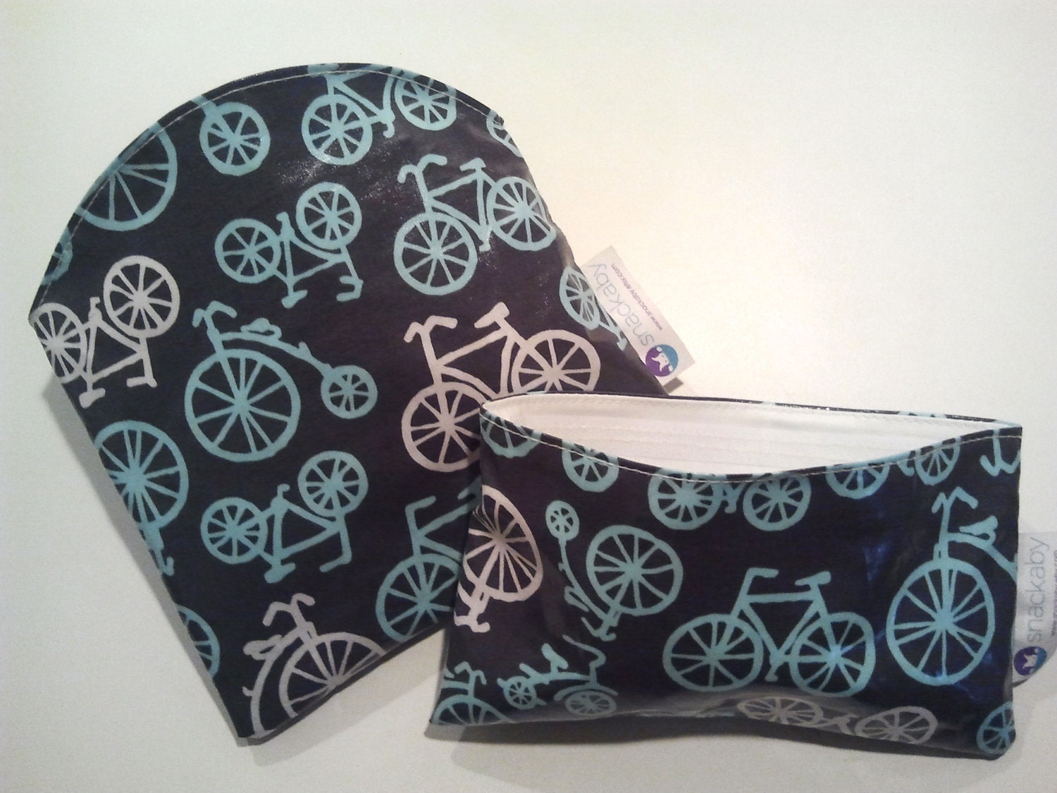 SNACKABY reusable eco friendly dishwasher safe reuseable sandwich and snack bag set Bicycles