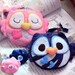 Owl key holeder e-Pattern from ellediy.com-PDF pattern only