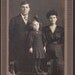 1910s Family of Three- Vintage Portrait Photograph