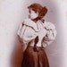 Victorian Fashions- Huge Sleeves- Satin Bows- 1800s Vintage Cabinet Photograph
