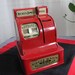 Red Uncle Sam children's cash register piggy bank