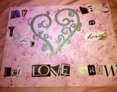 Mumford and Sons Lyrics Heart Painting